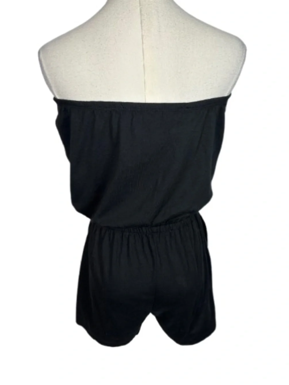 Forever 21 Black Strapless Romper Size S - Picture 3 of 5